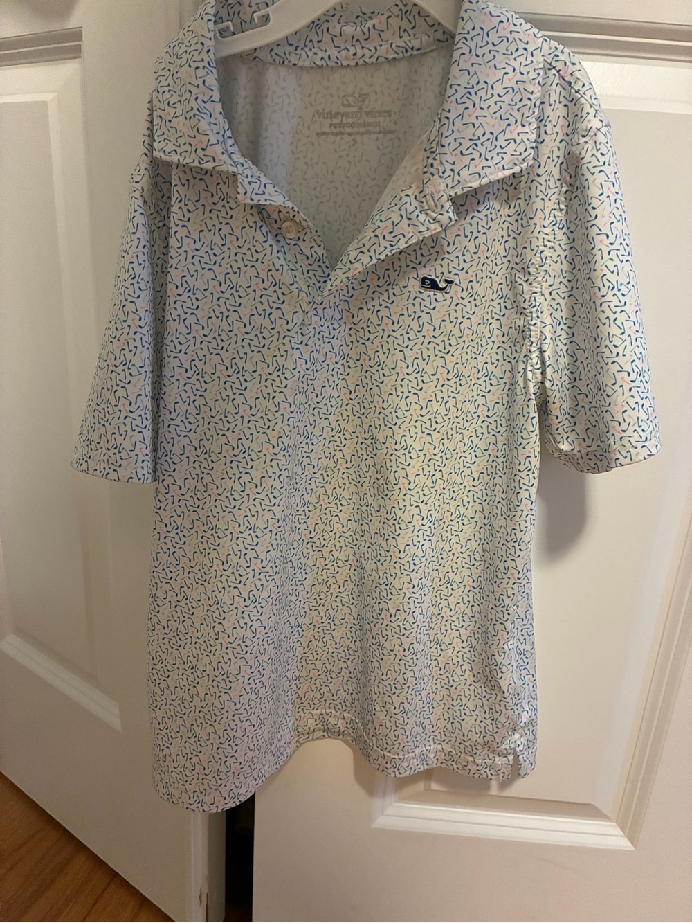 Vineyard Vines Boys’ Golf Polo Shirt - 7